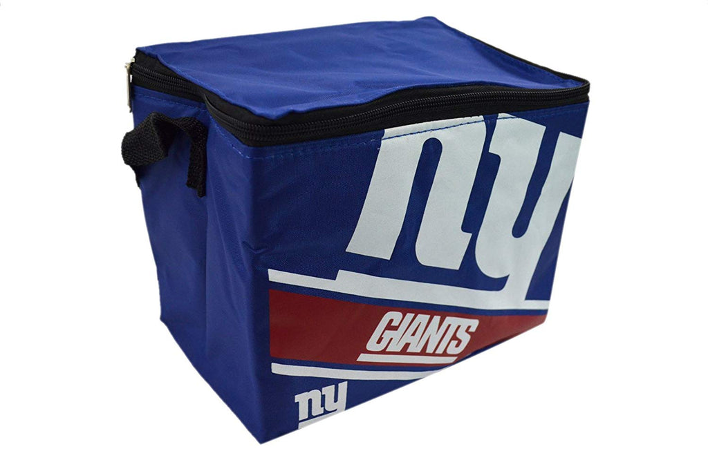 NFL Shop Collapsible Insulated Lunch Bag with Re-freezable Ice Packs Bundle