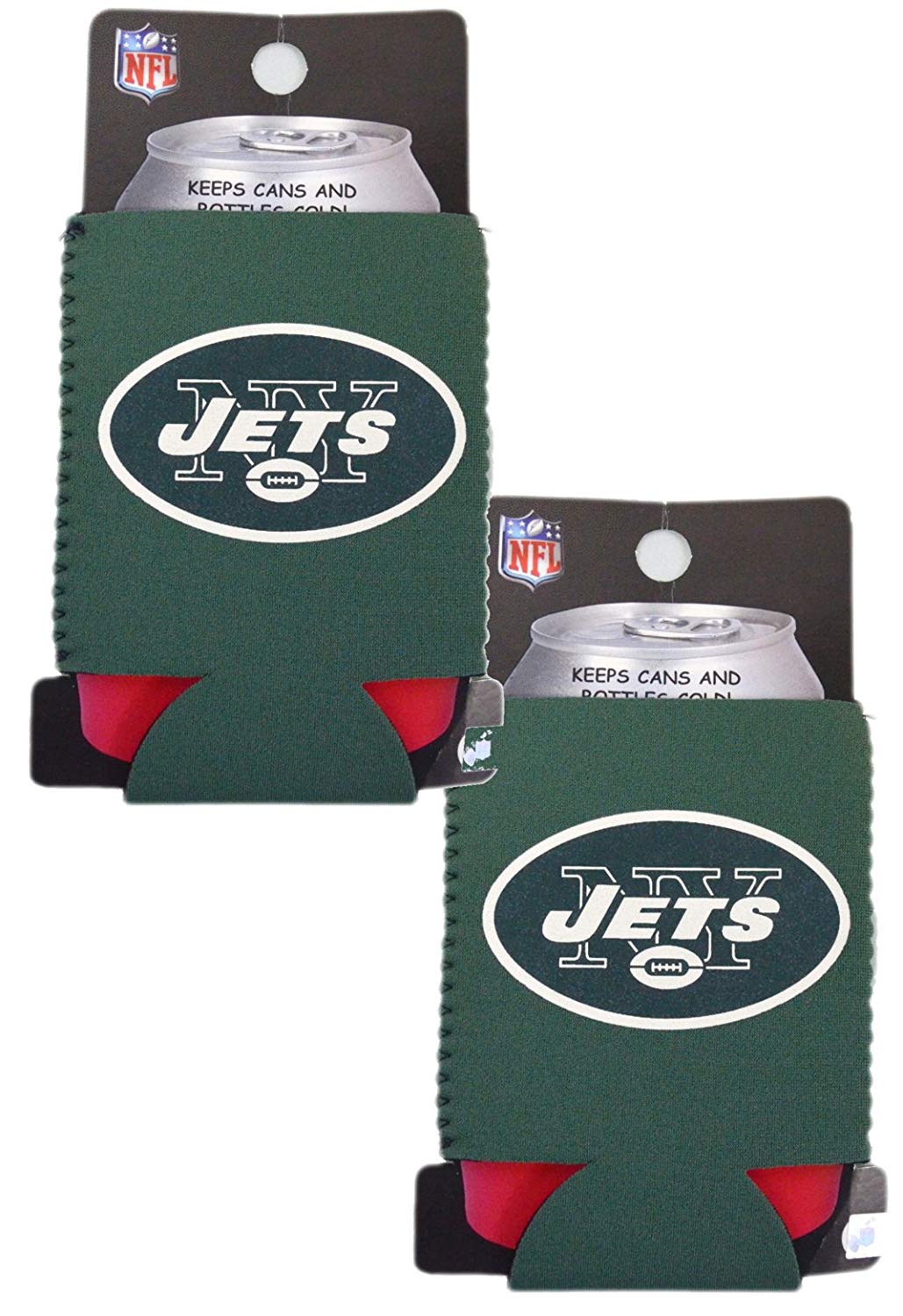 Official National Football League Fan Shop Authentic 2-Pack NFL Insulated 12 oz Can Cooler