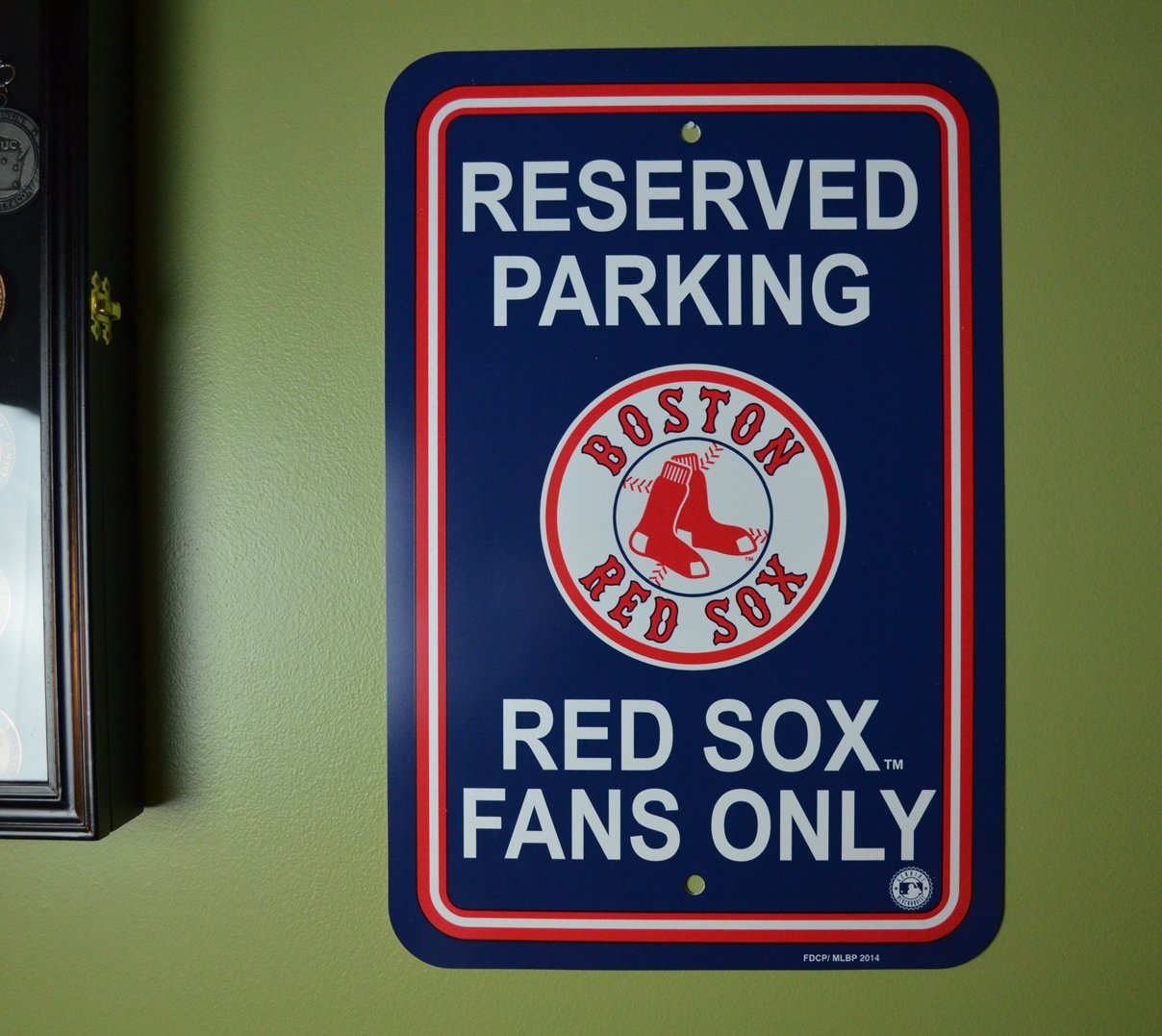 Fremont Die Official Major League Baseball Shop Authentic MLB Parking Sign - Man Cave and Bar