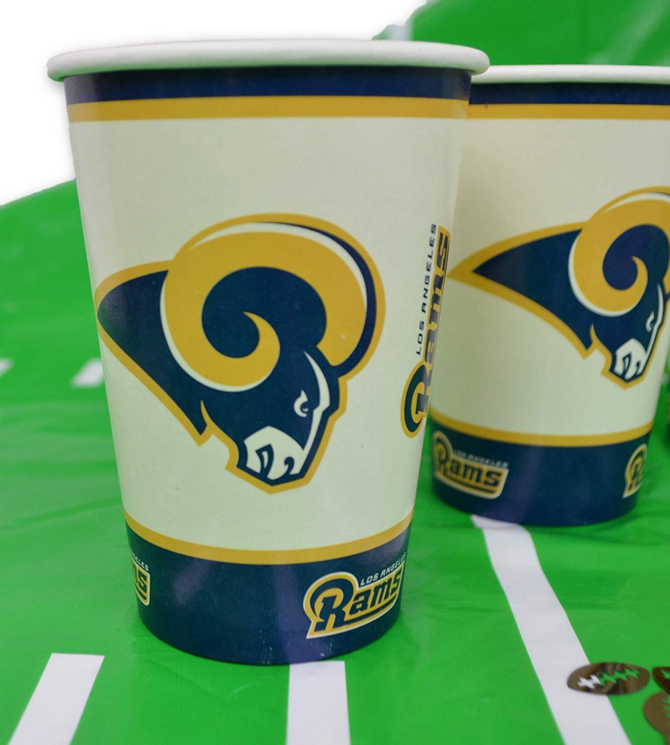 Duck House Official National Football Fan Shop Authentic NFL Tailgate Party Kit Bundle for 20 Fans - Table Setting and More