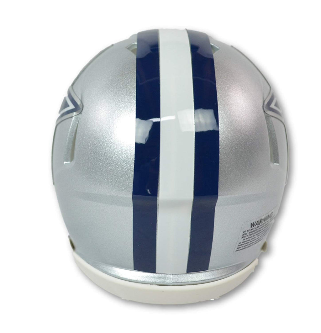 Official National Football League Fan Shop Authentic NFL Mini Speed Helmet and Display Case Bundle. Great Sports Fan Collectible - Office, Home or Man Cave
