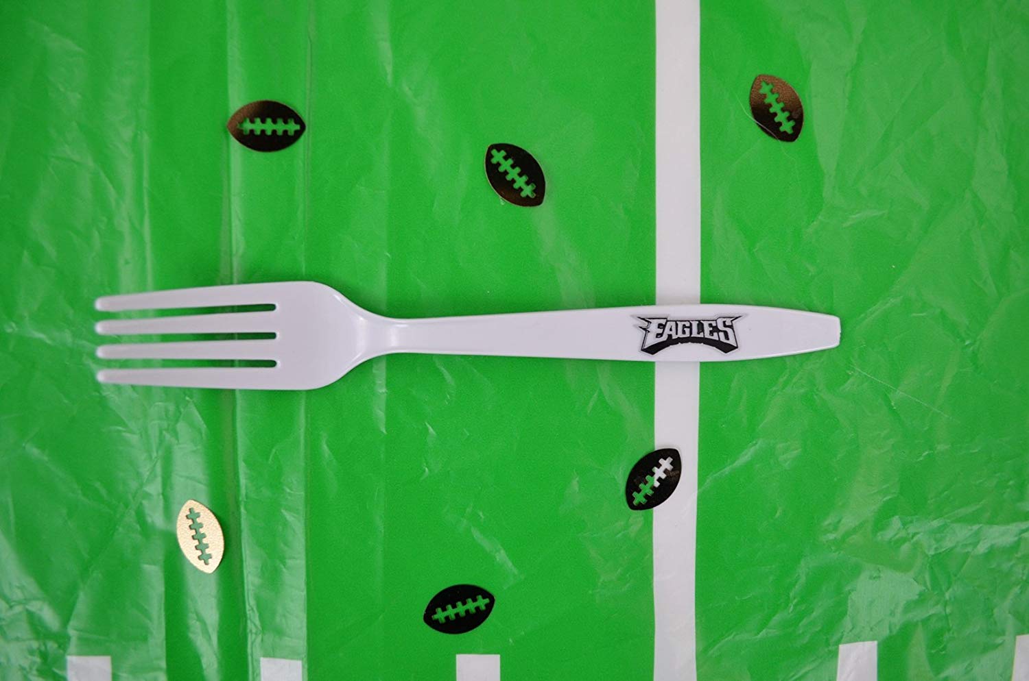 Duck House Official National Football Fan Shop Authentic NFL Tailgate Party Kit Bundle for 20 Fans - Table Setting and More