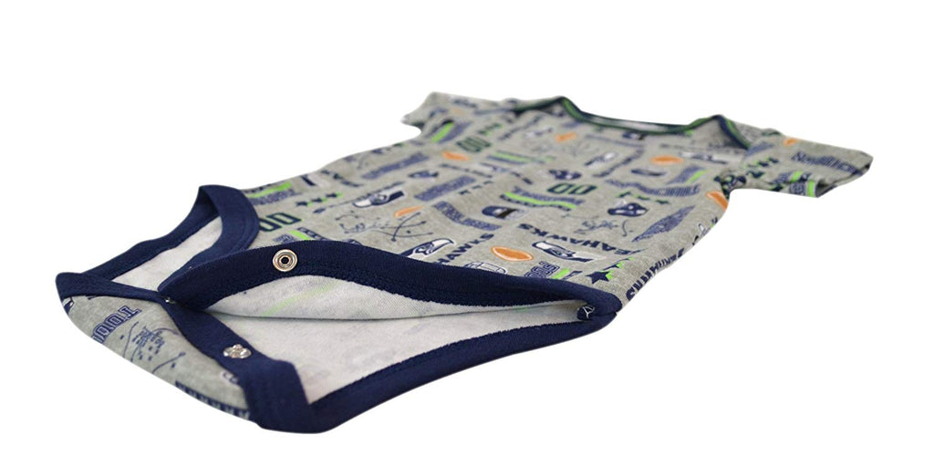  Official National Football League Fan Shop Authentic NFL Baby 3-pc Body Suit Onesie, Cap and Bib Bundled Set
