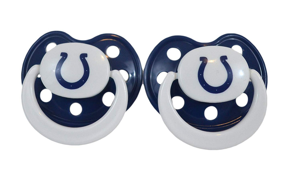 Official NFL Fan Shop Authentic Baby Pacifier and Bib Bundle Set. Start Out Early in Joining The Fan Club and Show Support for Your Favorite Football Team