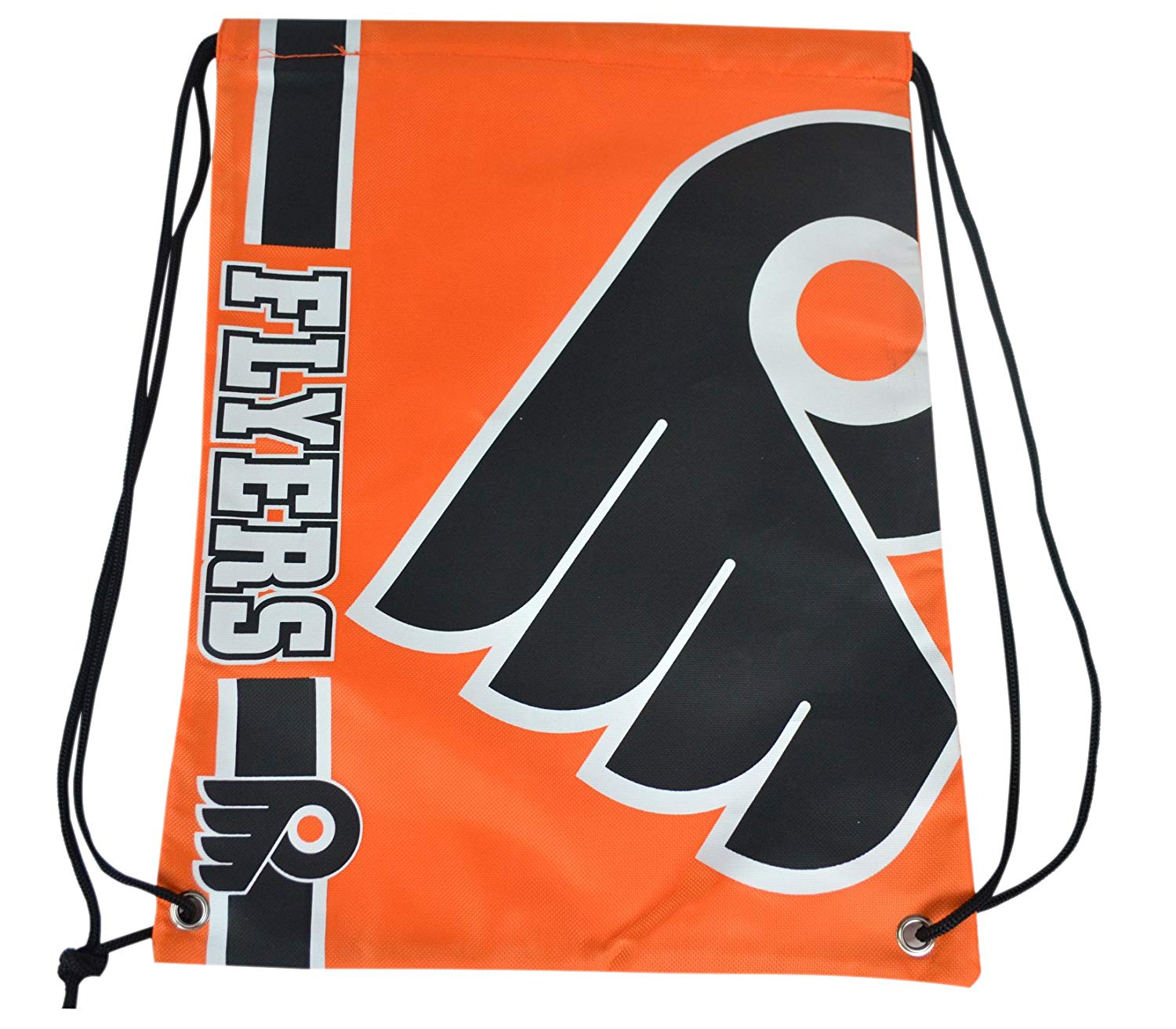 Official National Hockey League Fan Shop Authentic Drawstring NHL Back Sack (Philadelphia Flyers)
