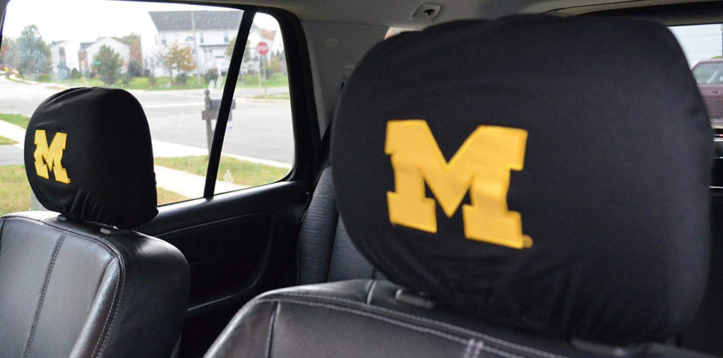 Headrest Cover Official National Collegiate Athletic Association Fan Shop Authentic NCAA Show School Pride Everywhere You Drive