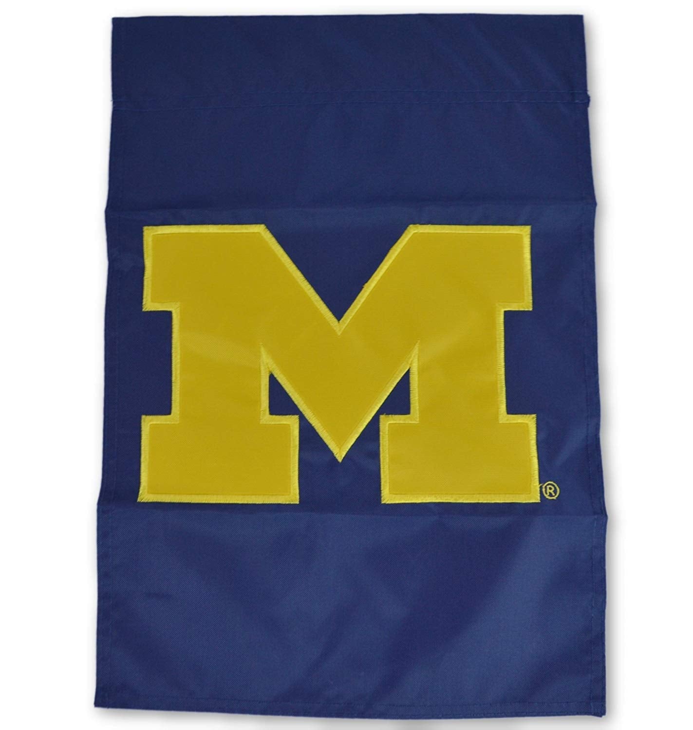 Party Animal Official National Collegiate Athletic Association Fan Shop Authentic NCAA 2-Pack Mini Embroidery Garden/Window Flag. Measures 15" x 10.5" with Window Hanger