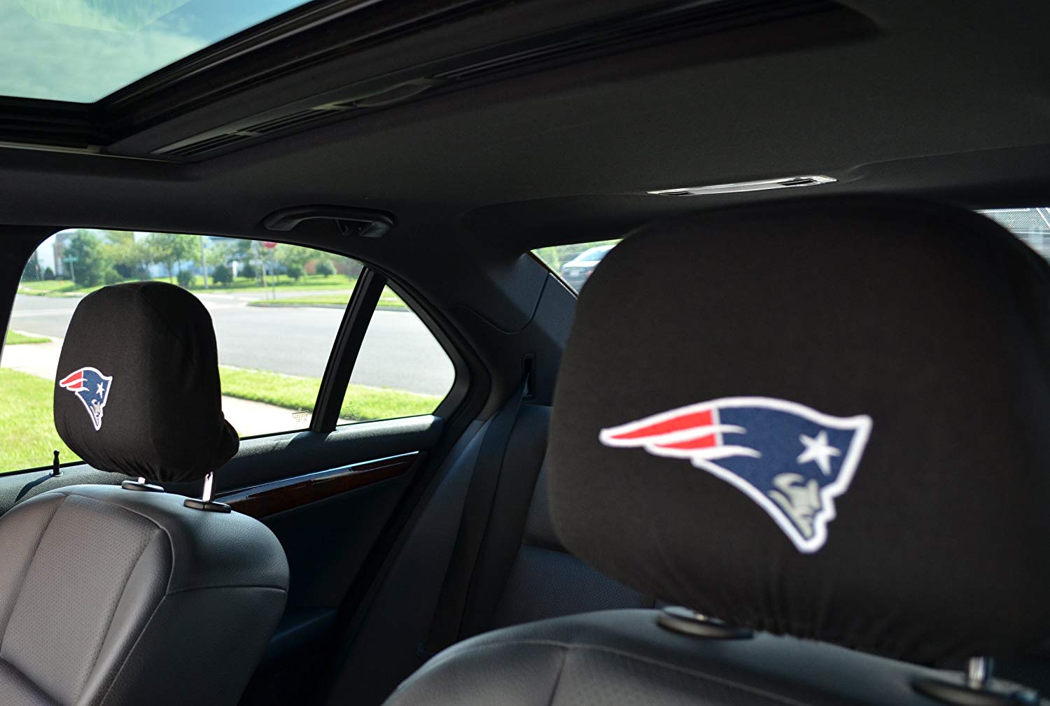 Team ProMark Official National Football League Fan Shop Authentic Headrest Cover (New England Patriots)