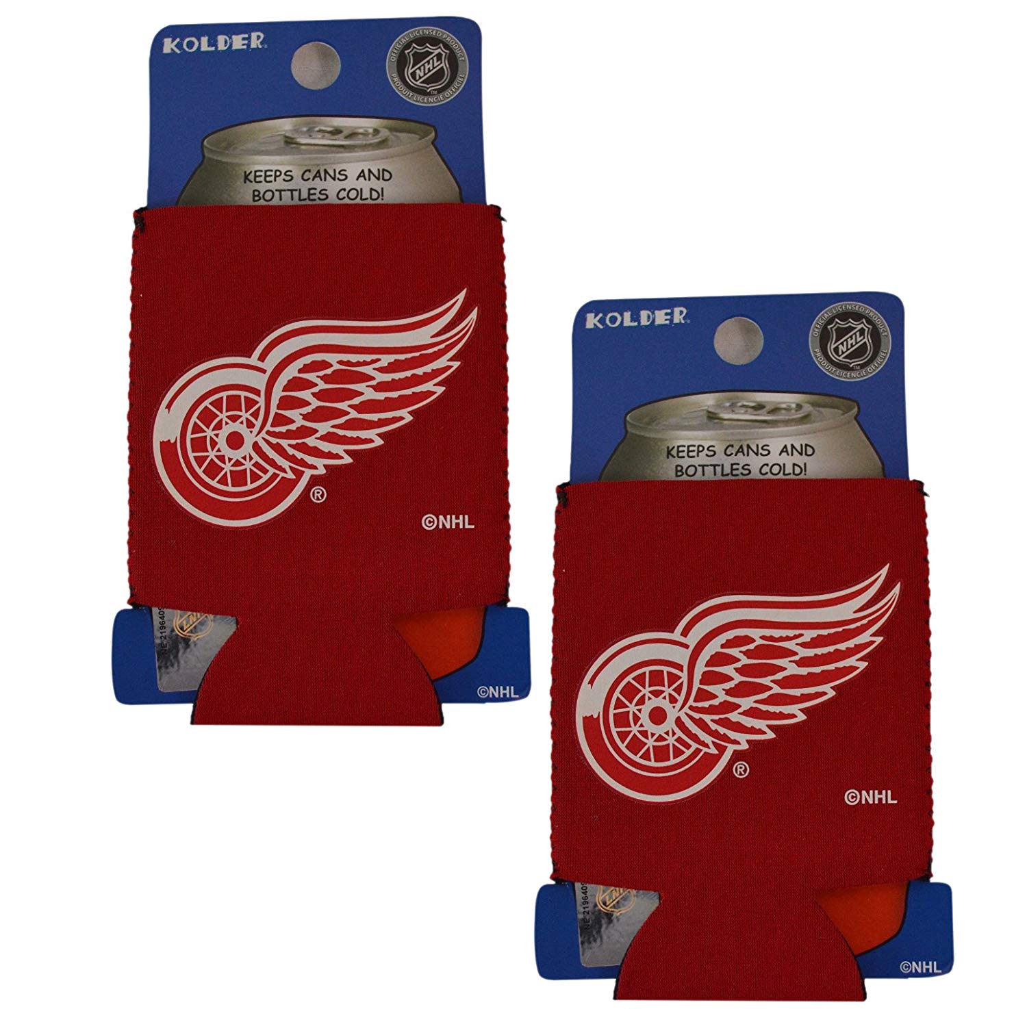 NHL Fan Shop Authentic 2-Pack Insulated 12 Oz Can Cooler. Show Team Pride At Home, Tailgating or at the Game. Great for Fans.