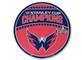 NHL Washington Capitals 12" Vinyl Magnet, Red & Navy,