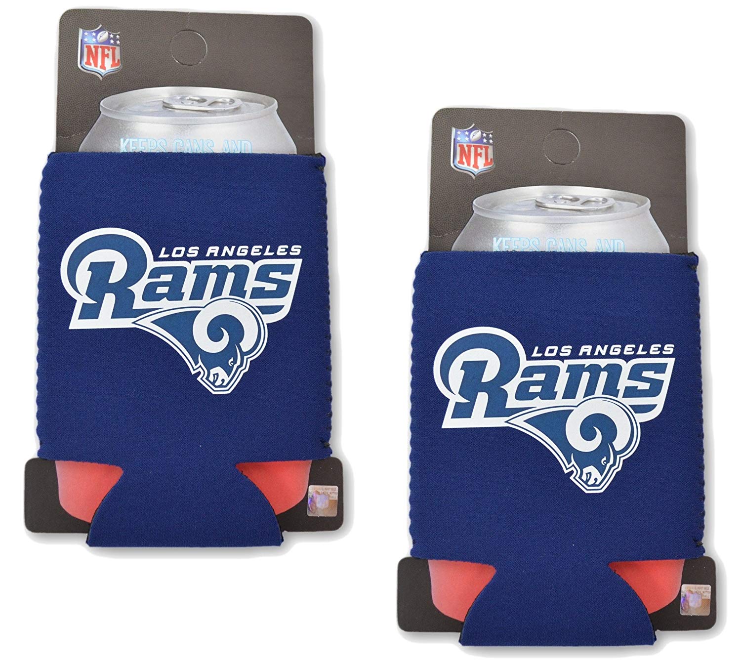 Official National Football League Fan Shop Authentic 2-Pack NFL Insulated 12 oz Can Cooler